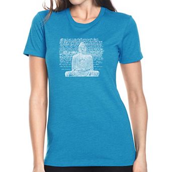 Zen Buddha - Women's Premium Blend Word Art T-shirt