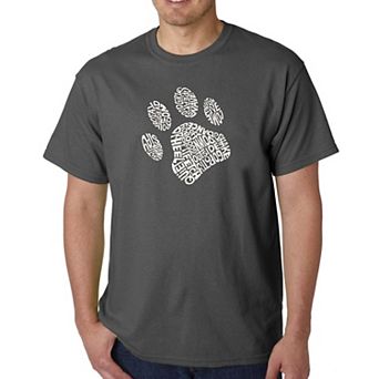 Dog Paw - Men's Word Art T-shirt