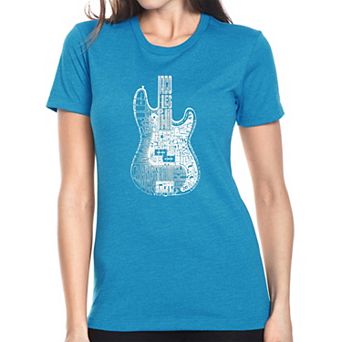 Bass Guitar - Women's Premium Blend Word Art T-shirt