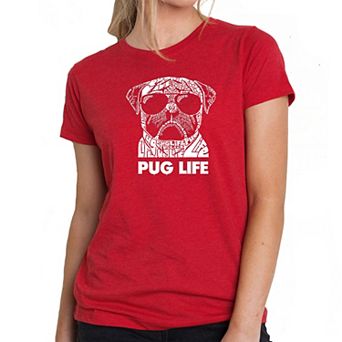 Pug Life - Women's Premium Blend Word Art T-shirt