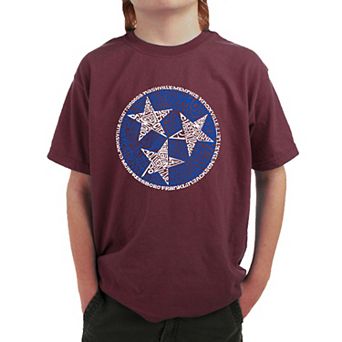 Tennessee Tristar - Boy's Word Art T-shirt