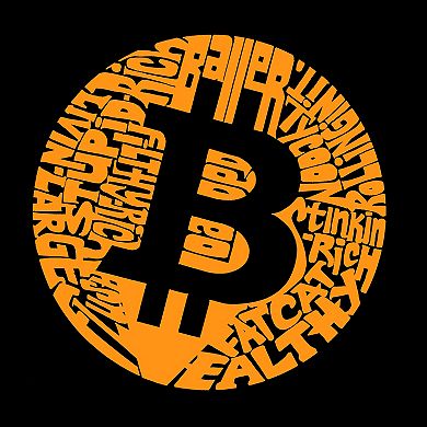 Bitcoin - Boy's Word Art T-shirt