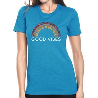 Good Vibes - Women's Premium Blend Word Art T-shirt