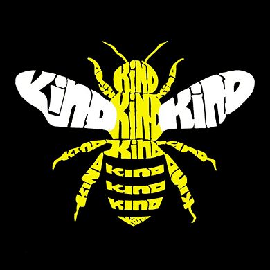 Bee Kind - Women's Word Art Hooded Sweatshirt