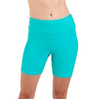 Mid-Thigh Swim Shorts