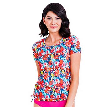 Adele Short Sleeve Women's Swim Top