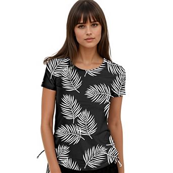 Adele Short Sleeve Women's Swim Top