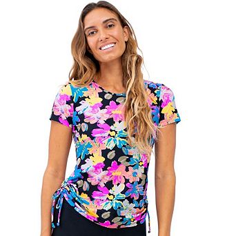 Adele Short Sleeve Women's Swim Top