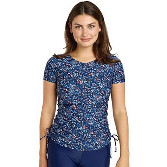 Adele Short Sleeve Women's Swim Top