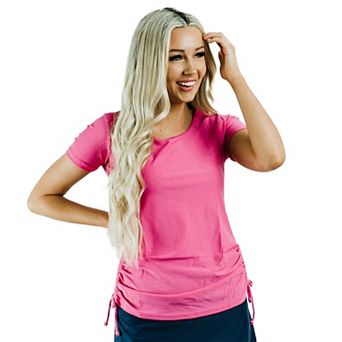 Adele Short Sleeve Women's Swim Top