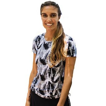 Adele Short Sleeve Women's Swim Top