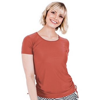 Adele Short Sleeve Women's Swim Top