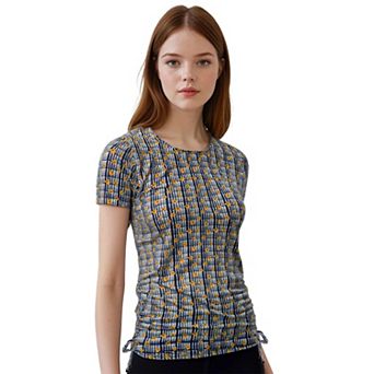 Adele Short Sleeve Women's Swim Top