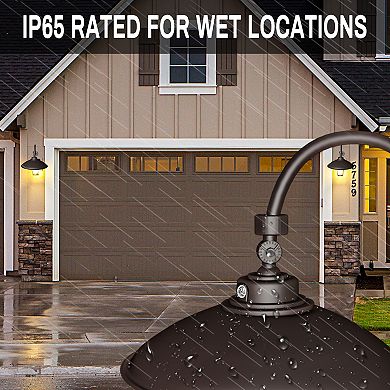 42W Brown LED Gooseneck Barn Light 4200LM 5000K