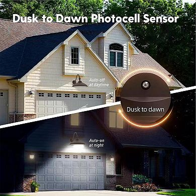 42W Brown LED Gooseneck Barn Light 4200LM 5000K