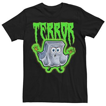 Men's SpongeBob SquarePants Halloween Ghost Graphic Tee