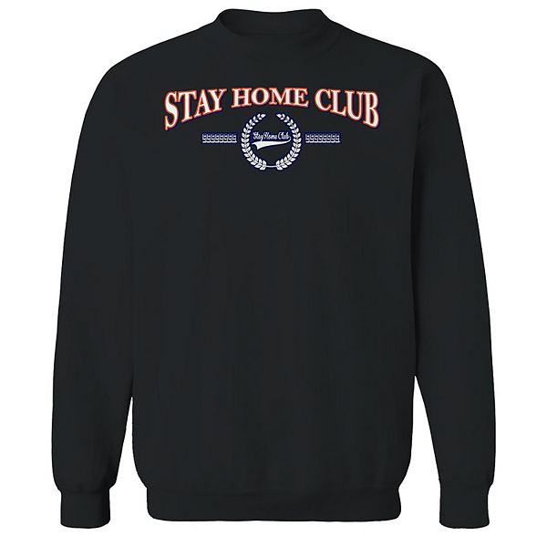 Men's Stay Home Club Baseball Graphic Fleece