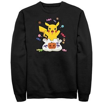 Men's Pokemon Pikachu Candy Party Graphic Fleece