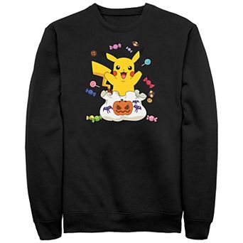 Men's Pokemon Pikachu Candy Party Graphic Fleece