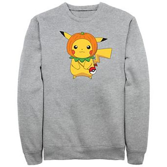 Men's Pikachu Pumpkin Hat Graphic Fleece