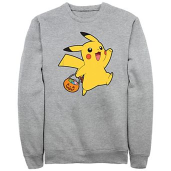 Men's Pokemon Pikachu Trick Or Treating Graphic Fleece