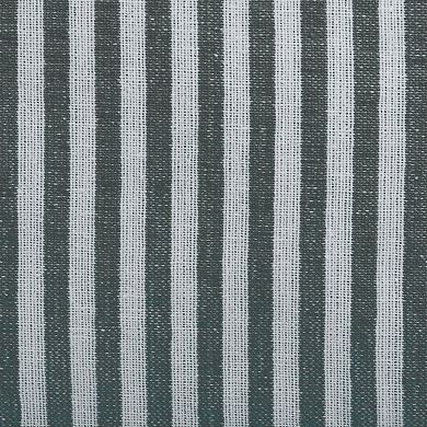 Stone Gray Striped Seersucker Tablecloth - 60 x 104 inches