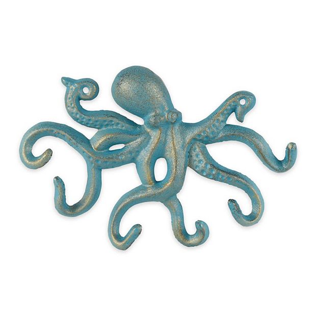 KidsDepot Wall Hook Octopus Gold Okki