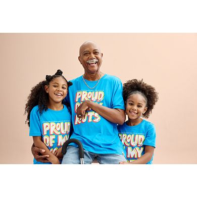 Big Kids 6-16 Sonoma Community™ Black History Month Proud of My Roots Tee