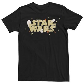 Big & Tall Star Wars Spooky Logo Title Graphic Tee