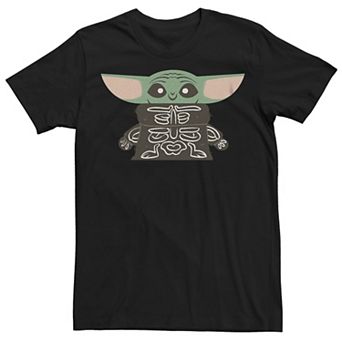 Big & Tall The Mandalorian Skeleton Child Graphic Tee