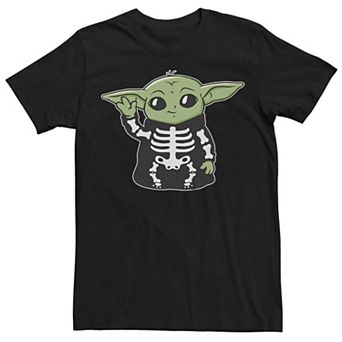 Big & Tall The Mandalorian Bone Costume Child Graphic Tee