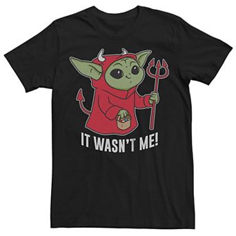 Men's The Mandalorian The Child It Wasn't Me Graphic Tee