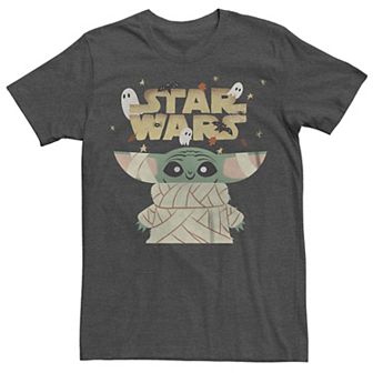 Men's The Mandalorian Mummy Child Graphic Tee