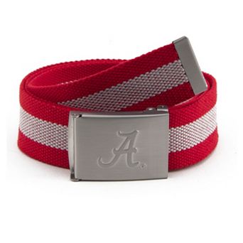 Men's NCAA Alabama Crimson Tide Fabric Belt