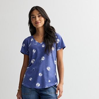 Petite Sonoma Goods For Life® Everyday Short Sleeve V-Neck Tee
