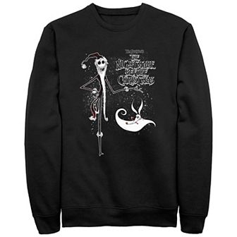 Men's The Nightmare Before Christmas Jack In Sant Costume Graphic Fleece
