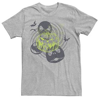 Men's The Nightmare Before Christmas Scream Swirl Graphic Tee