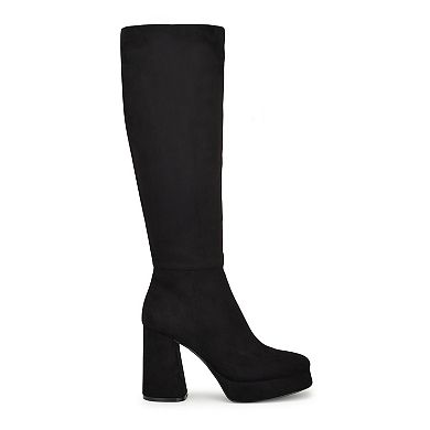 Nine West Vadda Women's Block Heel Knee-High Boots