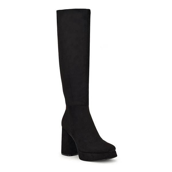 Nine West Vadda Women's Block Heel Knee-High Boots