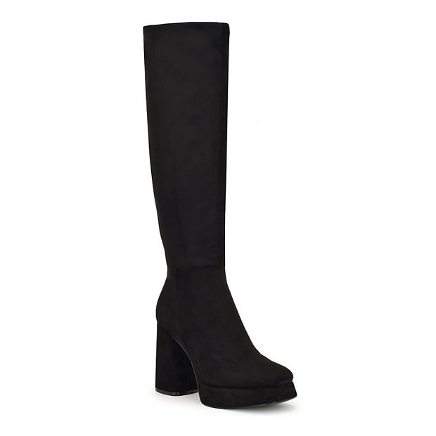 Kohls womens best sale boots wide calf