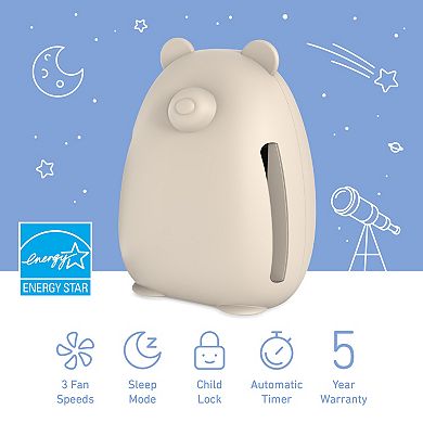 Pure Enrichment PureBaby Bear-Shaped True HEPA Air Purifier