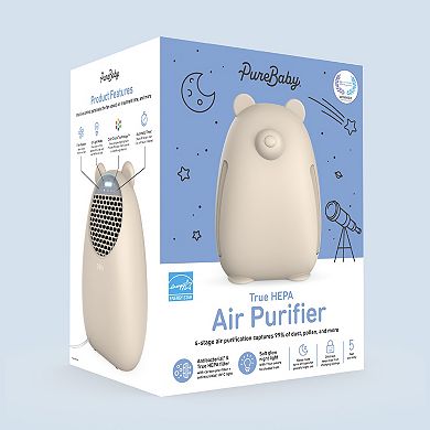 Pure Enrichment PureBaby Bear-Shaped True HEPA Air Purifier