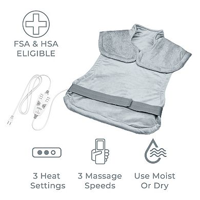 Pure Enrichment WeightedWarmth 3-in-1 Back & Neck Heating Pad
