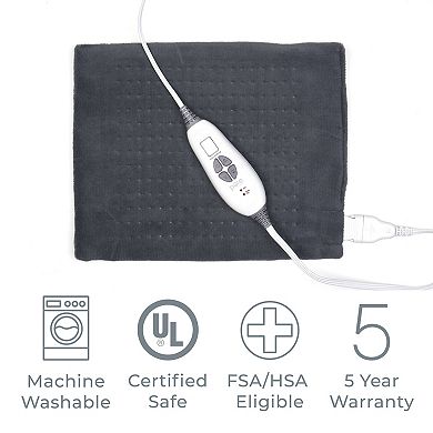 Pure Enrichment PureRelief Duo 2-in-1 Heating Pad with Removable Hot/Cold Gel Pack