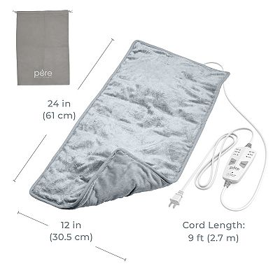 Pure Enrichment WeightedWarmth 3-in-1 Heating Pad