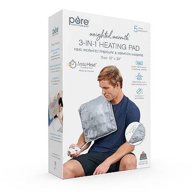 Pure Enrichment WeightedWarmth 3-in-1 Heating Pad