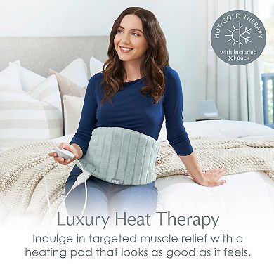 Pure Enrichment PureRadiance Lumbar & Abdominal Luxury Heating Pad