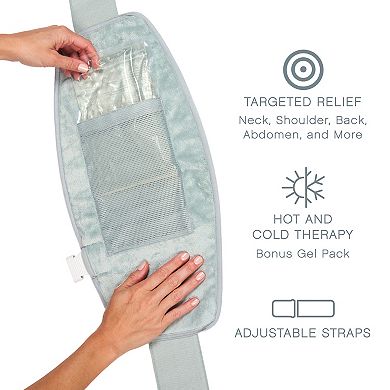 Pure Enrichment PureRadiance Lumbar & Abdominal Luxury Heating Pad