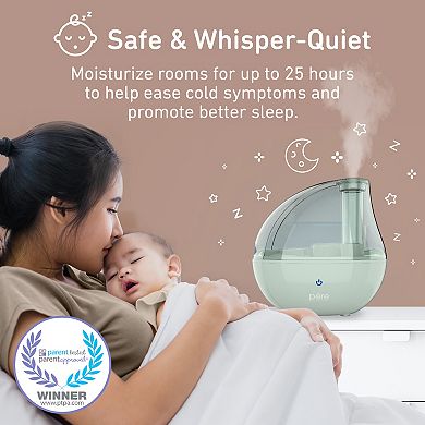 Pure Enrichment PureBaby Ultrasonic Cool Mist Humidifier & Soft Glow Night Light