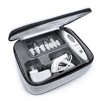 Pure Enrichment PureNails 10 pc Professional Manicure and Pedicure Kit - Electric Nail Drill Set for Salon-Quality Grooming at Home